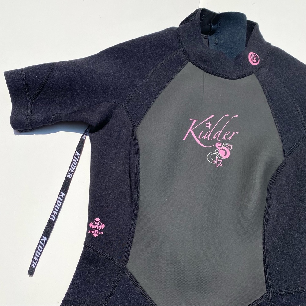 ⭐️HP⭐️ NEW KIDDER SHORTY WAKEBOARD WETSUIT STRETCHY NEOPRENE Back Zip LADIES SM